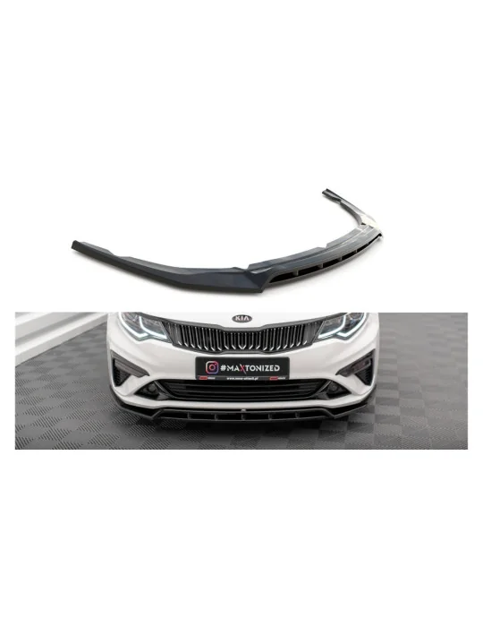 Splitter avant Kia Optima IV restylée v.1 noir brillant Maxton Design