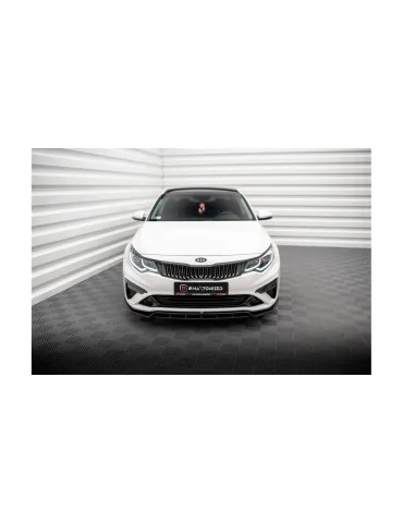 Splitter avant Kia Optima IV restylée v.1 noir brillant