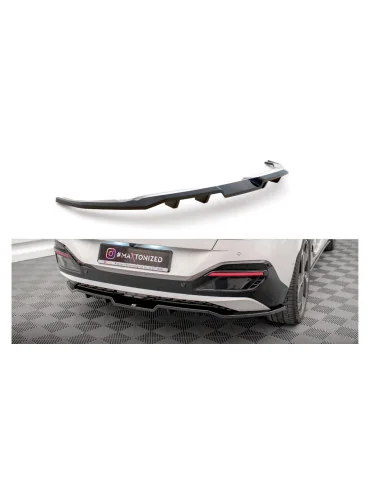 Splitter arrière central avec diffuseur Kia EV6 GT-Line I noir