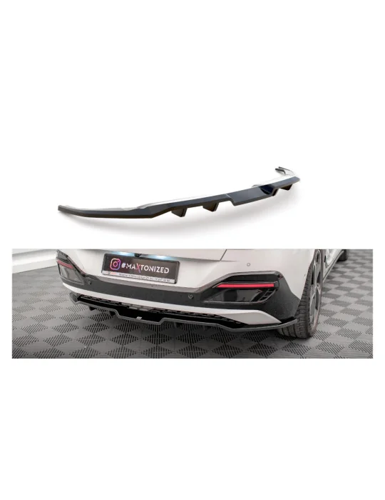 Splitter arrière central diffuseur Kia EV6 GT-Line I noir brillant Maxton Design