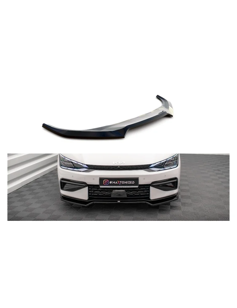 Splitter avant Kia EV6 GT-Line I v.1 noir brillant