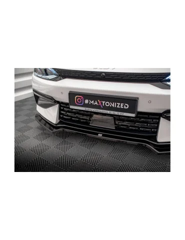 Splitter avant Kia EV6 GT-Line I v.1 noir brillant