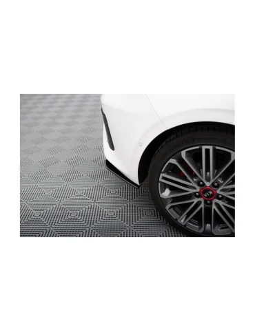 Splitters latéraux arrière Street Pro Kia Ceed III GT noir/rouge