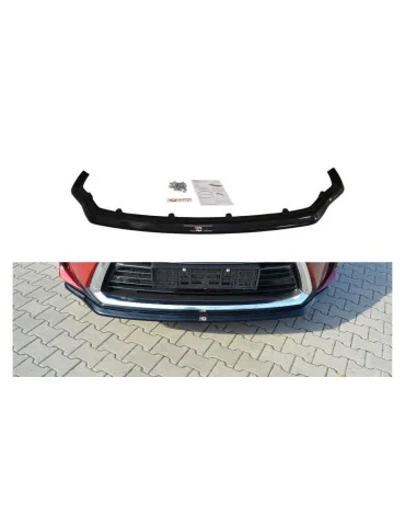 Splitter avant Lexus RX IV v.1 noir brillant