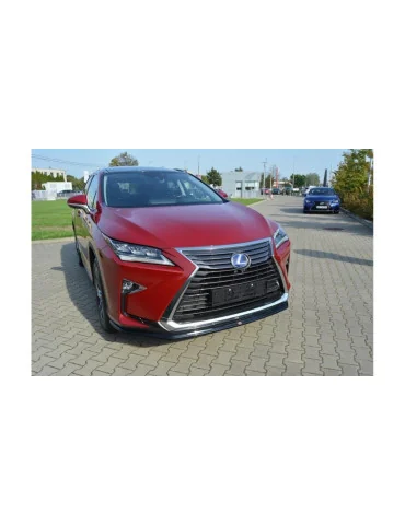 Splitter avant Lexus RX IV v.1 noir brillant