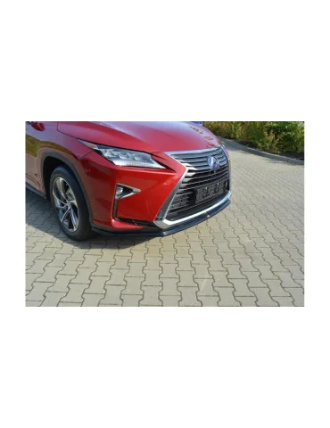 Splitter avant Lexus RX IV v.1 noir brillant