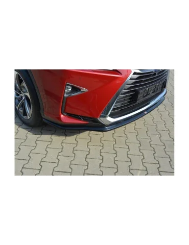 Splitter avant Lexus RX IV v.1 noir brillant