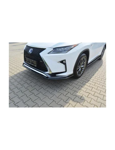 Splitter avant Lexus RX IV F-Sport v.1 noir brillant