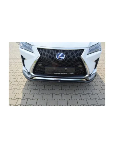 Splitter avant Lexus RX IV F-Sport v.1 noir brillant