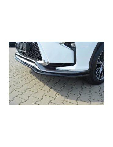 Splitter avant Lexus RX IV F-Sport v.1 noir brillant