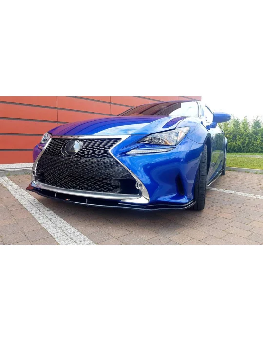 Splitter avant Lexus RC v.2 noir brillant Maxton Design