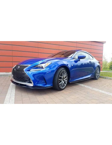 Splitter avant Lexus RC v.2 noir brillant