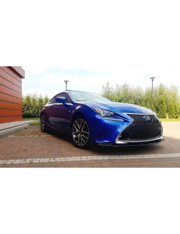 Splitter avant Lexus RC v.2 noir brillant