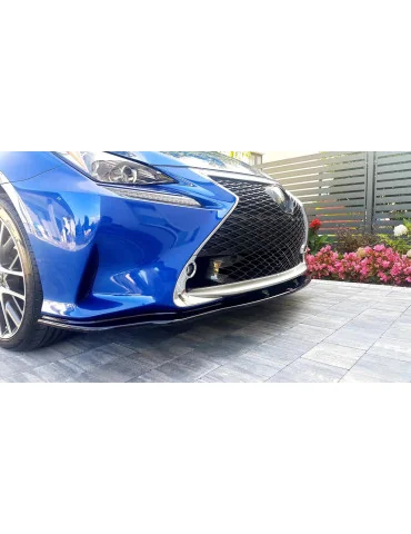 Splitter avant Lexus RC v.2 noir brillant
