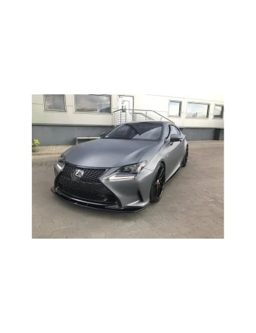 Splitter avant Lexus RC v.1 noir brillant