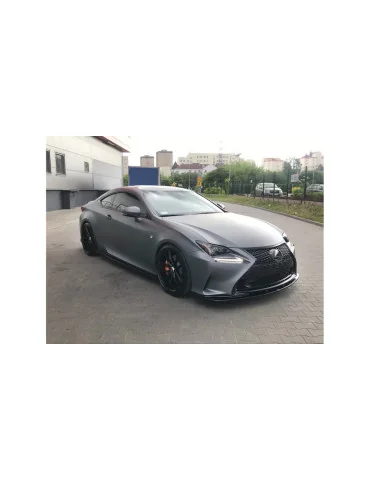 Splitter avant Lexus RC v.1 noir brillant