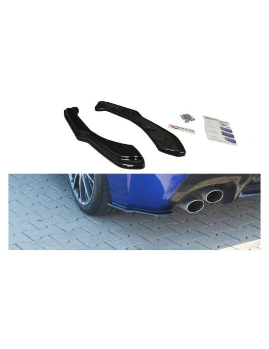 Splitters latéraux arrière Lexus RC F noir brillant Maxton Design