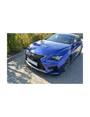 Splitter avant Lexus RC F v.1 noir brillant