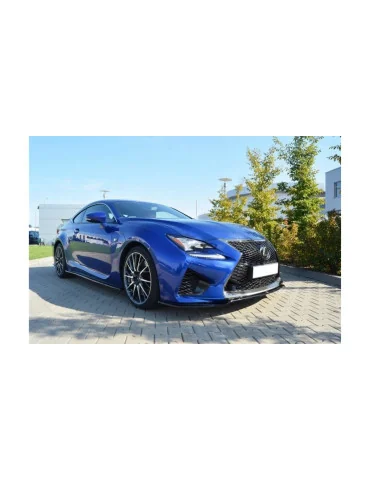 Splitter avant Lexus RC F v.1 noir brillant