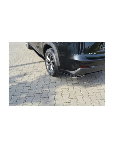 Splitters latéraux arrière Lexus NX I T noir brillant