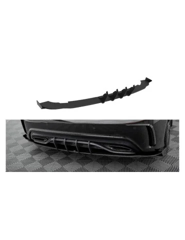 Splitters Street Pro + flaps Classe A W176 AMG-Line noir/rouge