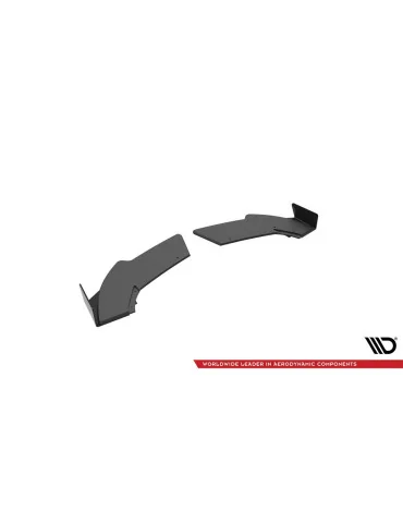 Splitters latéraux Street Pro + flaps A 45 AMG W176 noir