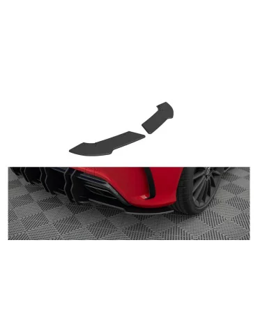 Splitters latéraux arrière Street Pro A 45 AMG W176 noir