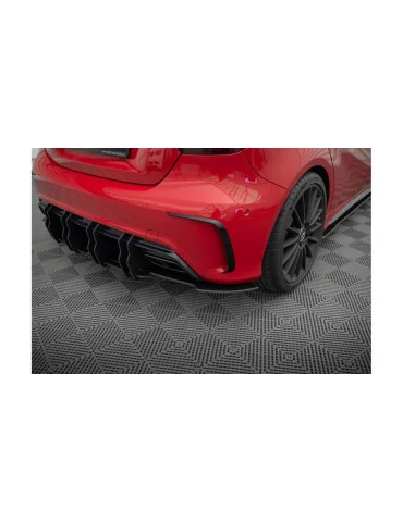 Splitters latéraux arrière Street Pro A 45 AMG W176 noir