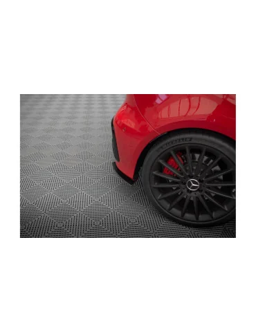 Splitters latéraux arrière Street Pro A 45 AMG W176 noir