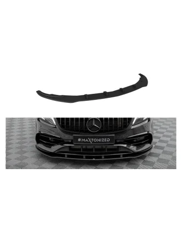 Lame avant Street Pro Classe A AMG-Line W176 restylée noir mat