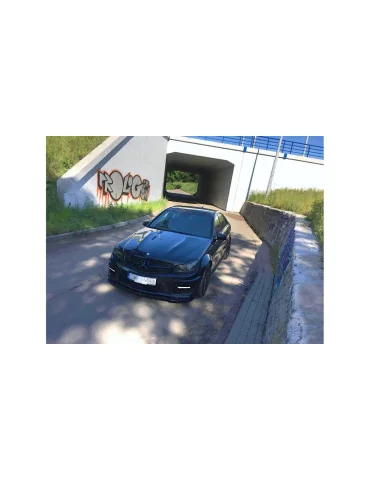 Lame avant Mercedes C63 AMG W204 / S204 restylée noir brillant