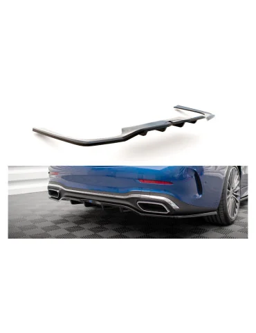 Diffuseur arrière central Classe C AMG-Line W206 à barres verticales