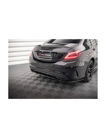 Diffuseur arrière central Classe C AMG-Line W205 restylée à barres
