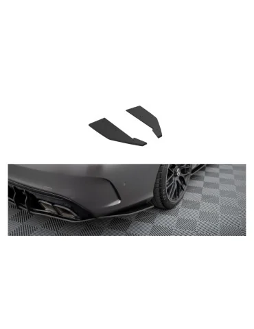 Rajouts arrière Street Pro C63 AMG W205 restylée noir mat