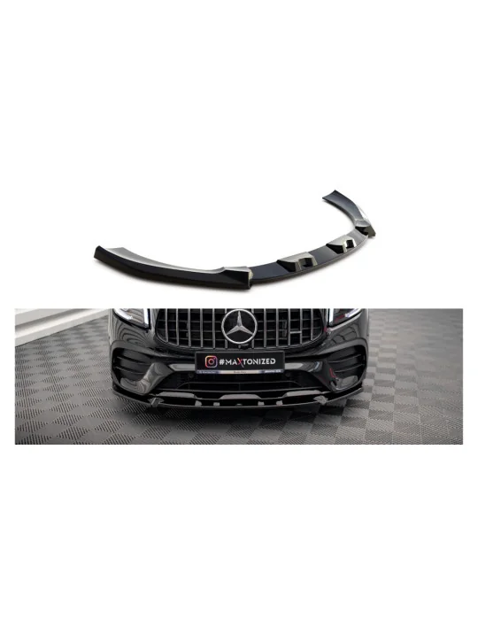Lame avant v.1 Mercedes-AMG GLB 35 X247 noir brillant Maxton Design