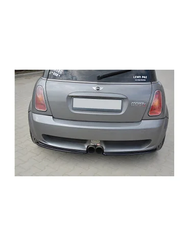 Rajouts arrière latéraux Mini Cooper S JCW R53 2003-2006 noir brillant