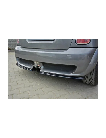 Rajouts arrière latéraux Mini Cooper S JCW R53 2003-2006 noir brillant