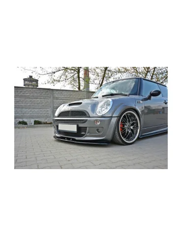 Lame avant Mini Cooper S JCW R53 2003-2006 noir brillant
