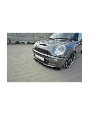 Lame avant Mini Cooper S JCW R53 2003-2006 noir brillant