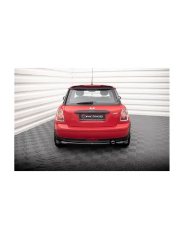 Rajouts arrière latéraux Mini One R56 2006-2010 noir brillant