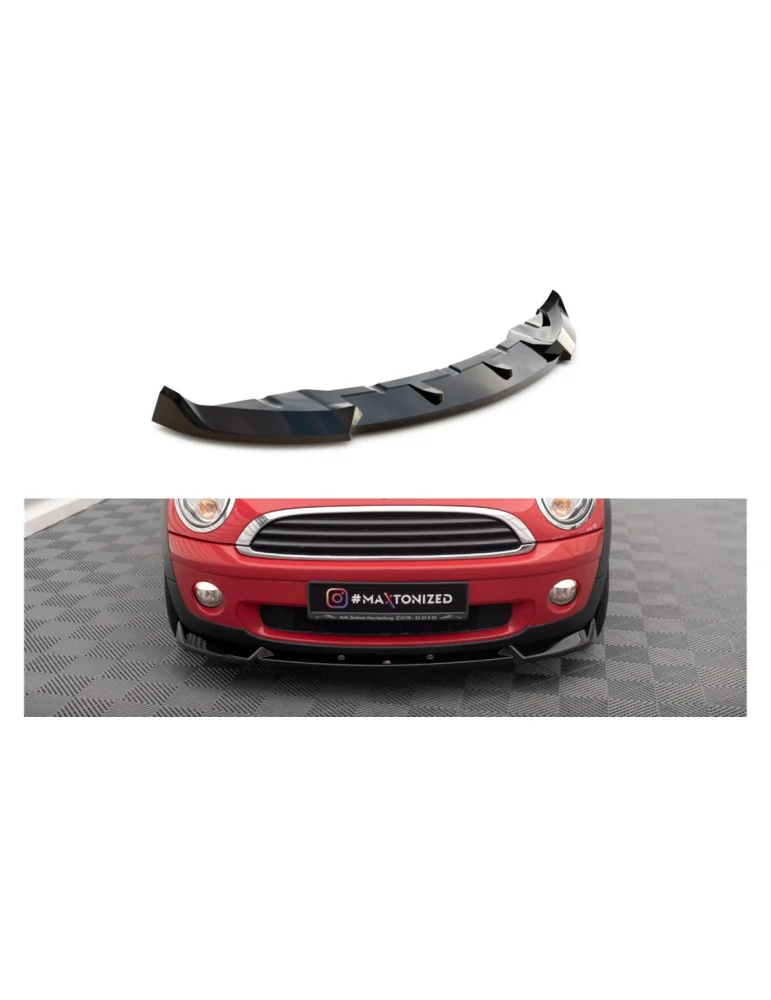 Lame avant Mini One R56 2006-2010 noir brillant