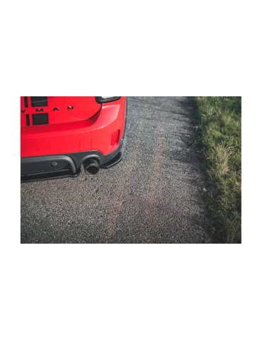 Rajouts arrière latéraux Mini Countryman II F60 JCW noir brillant
