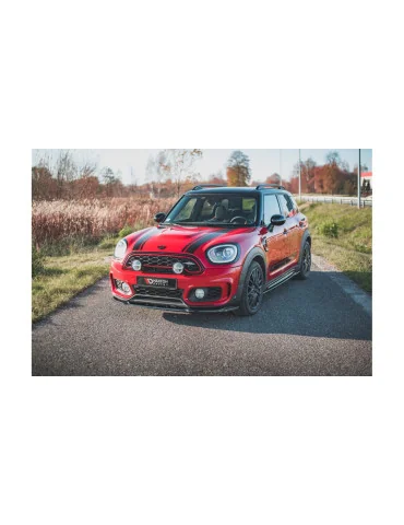 Lame avant Mini Countryman II F60 JCW v.2 noir brillant
