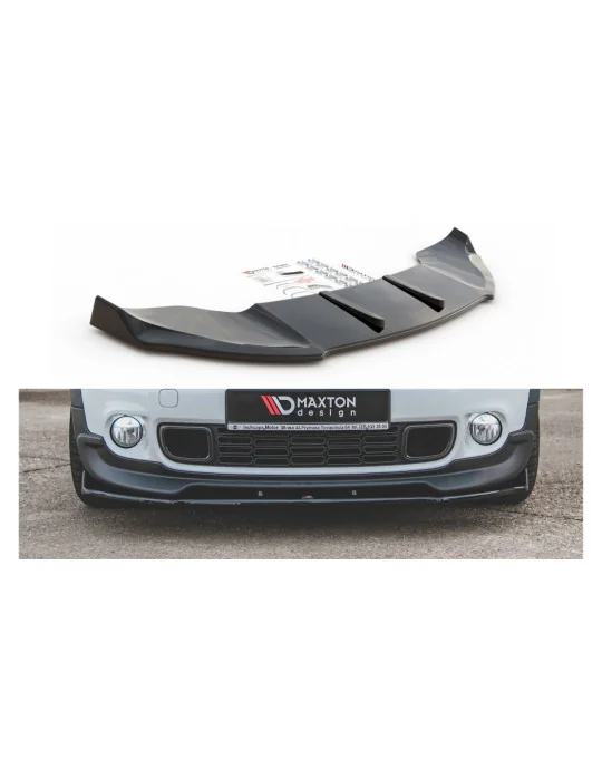 Lame avant Mini Countryman R60 JCW noir brillant Maxton Design