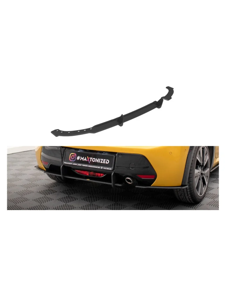 Splitters latéraux arrière Street Pro Peugeot 208 II GT noir