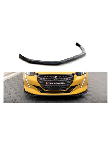 Lame avant Peugeot 208 II GT v.2 noir brillant