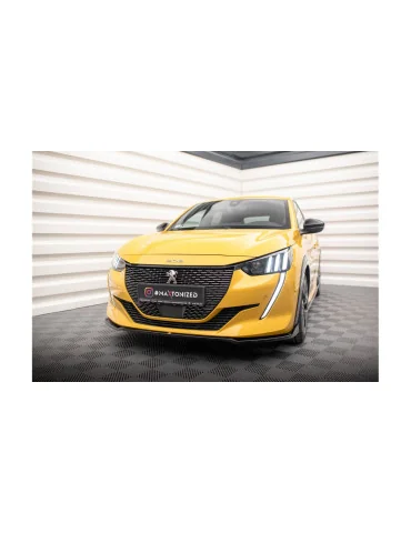 Lame avant Peugeot 208 II GT v.2 noir brillant