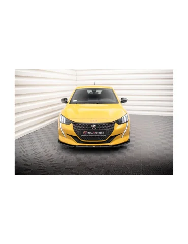 Lame avant Peugeot 208 II GT v.1 noir brillant