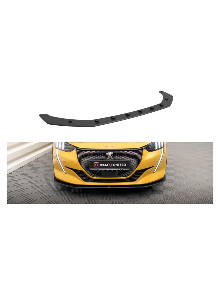 Lame avant Street Pro Peugeot 208 II GT noir