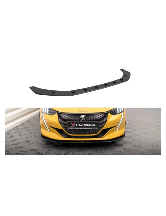 Lame avant Street Pro Peugeot 208 GT noire Maxton Design